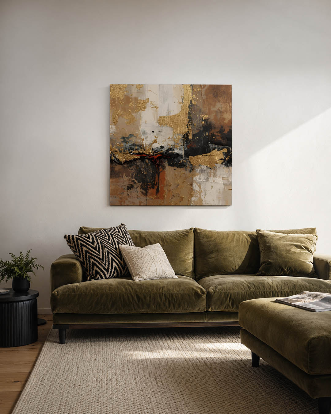 Gelaagde texturen Kunstwerk