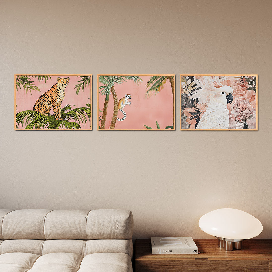 Jungle elegantie Posterset