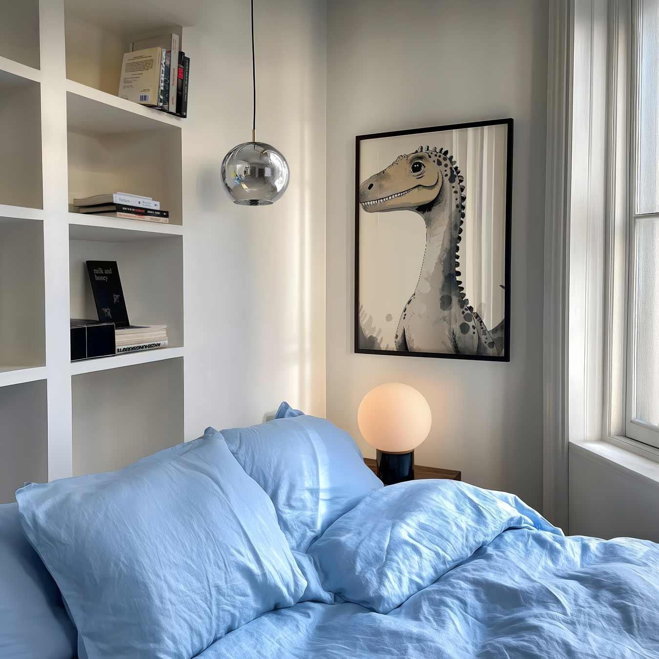 Schattige Dinosaur Poster-WallArtistic