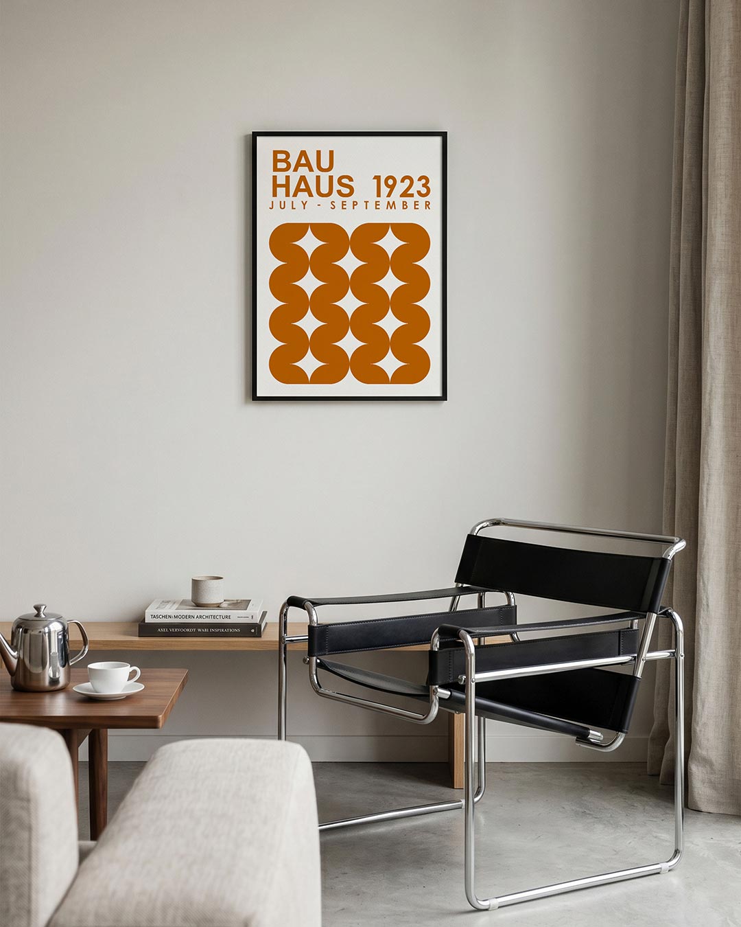 Vormritme en kleur Poster