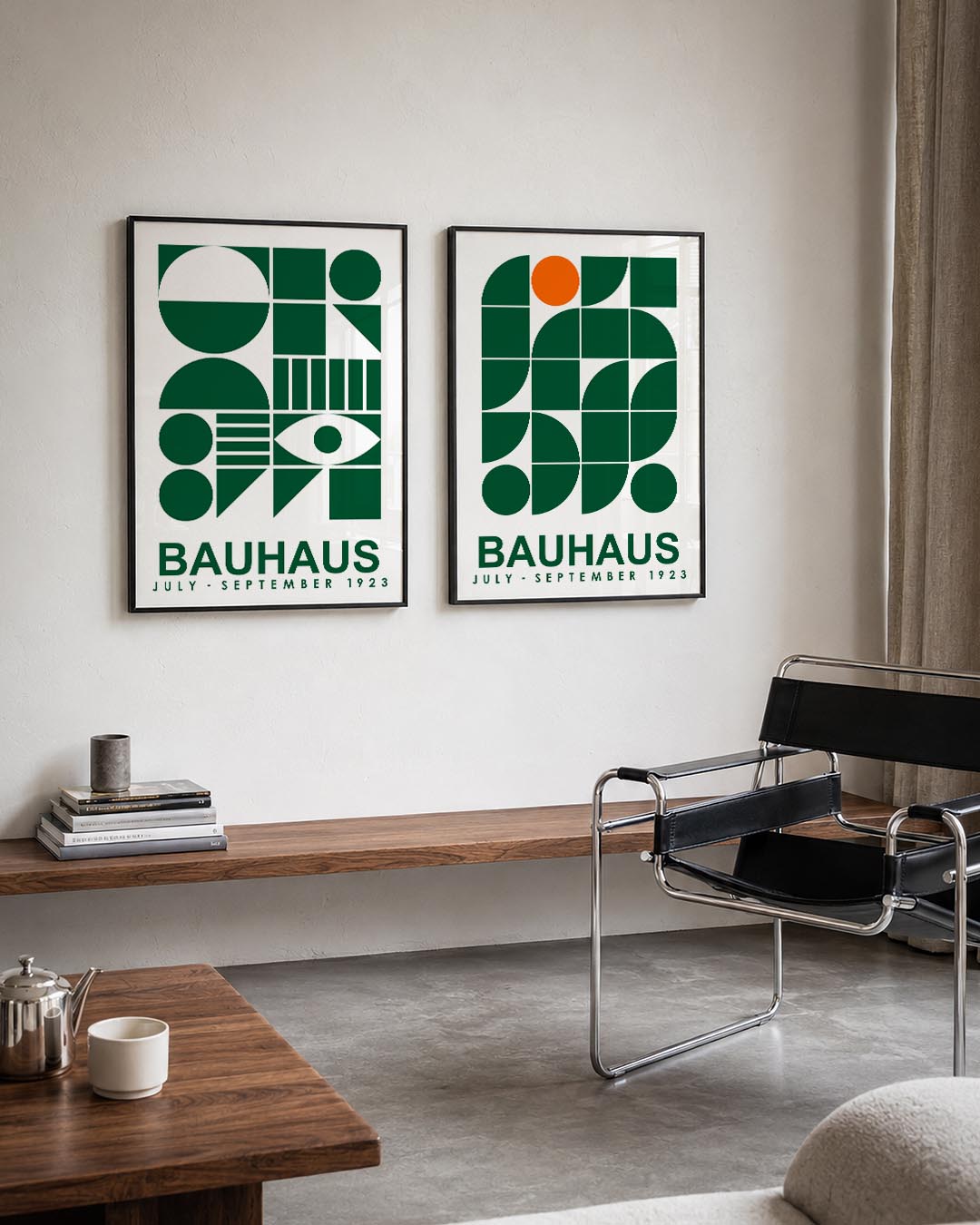 Vormen en vlakkenspel Posterset