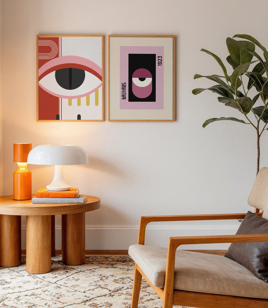 Oog en lijnen Posterset