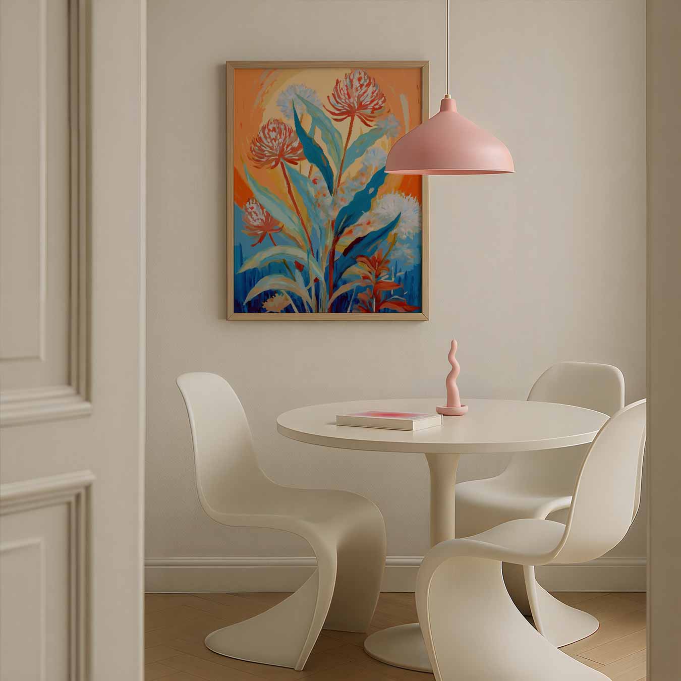 Vrolijke Bloemenpracht Poster-WallArtistic