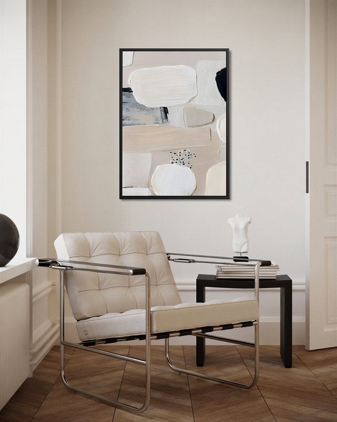 Organische vormen compositie Kunstwerk