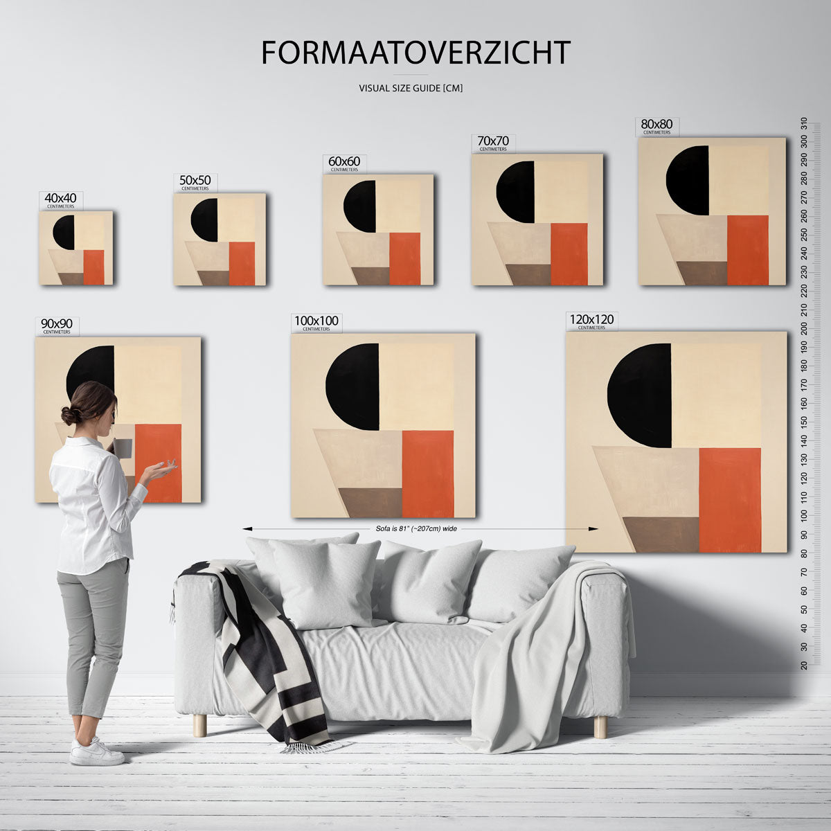 Geometrische vormen Poster