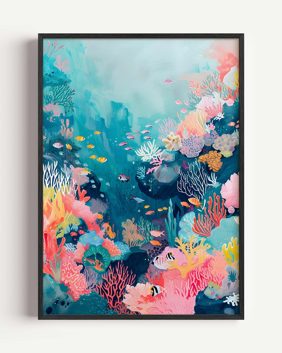 Magische Oceaanfantasie Poster-WallArtistic
