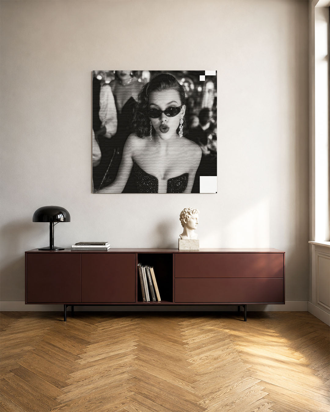 Stijlvolle glamour Kunstwerk