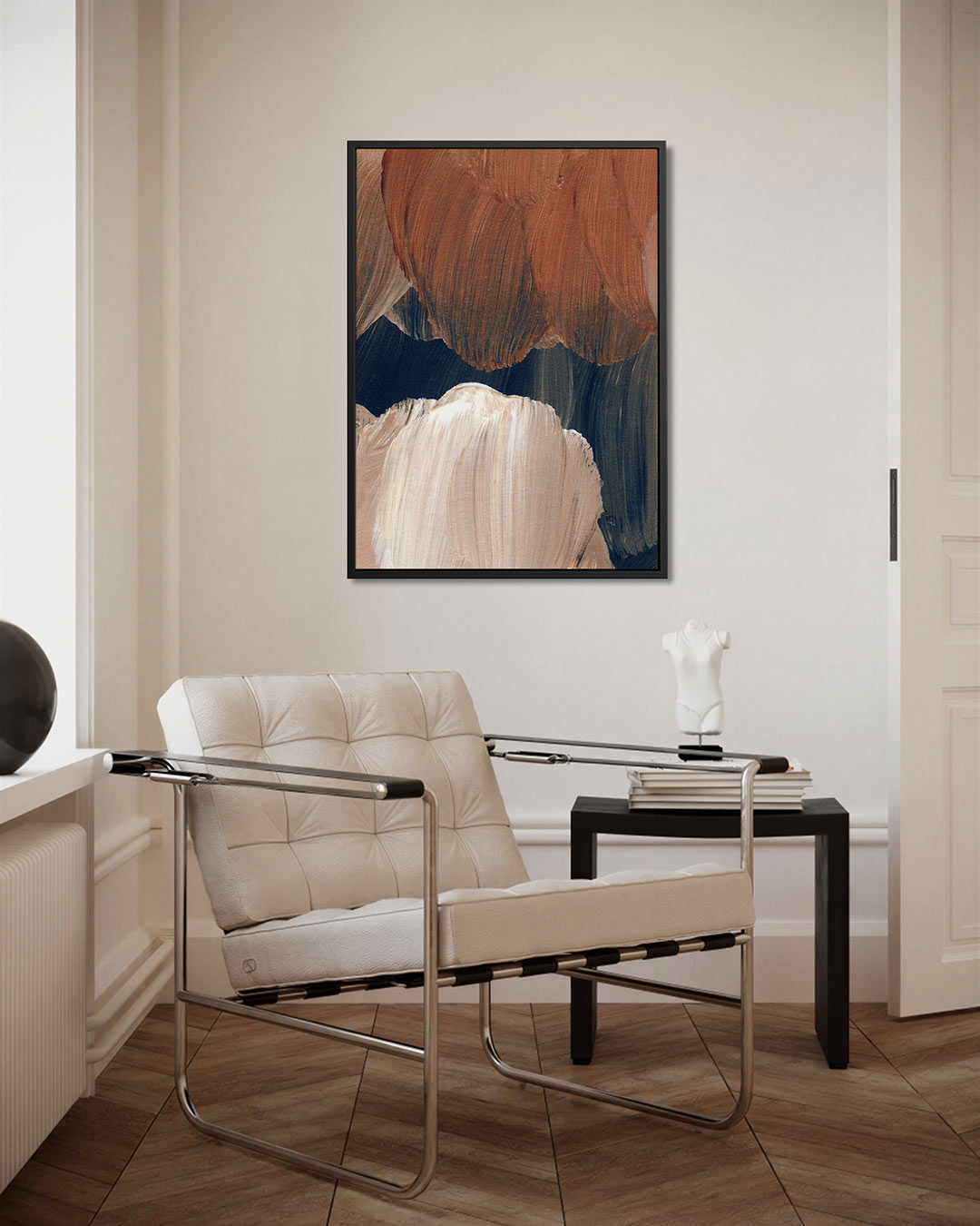 Penseelstreken Kunstwerk