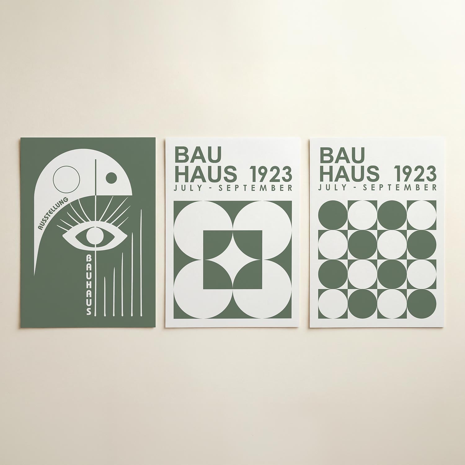 Oog en lijnen Posterset