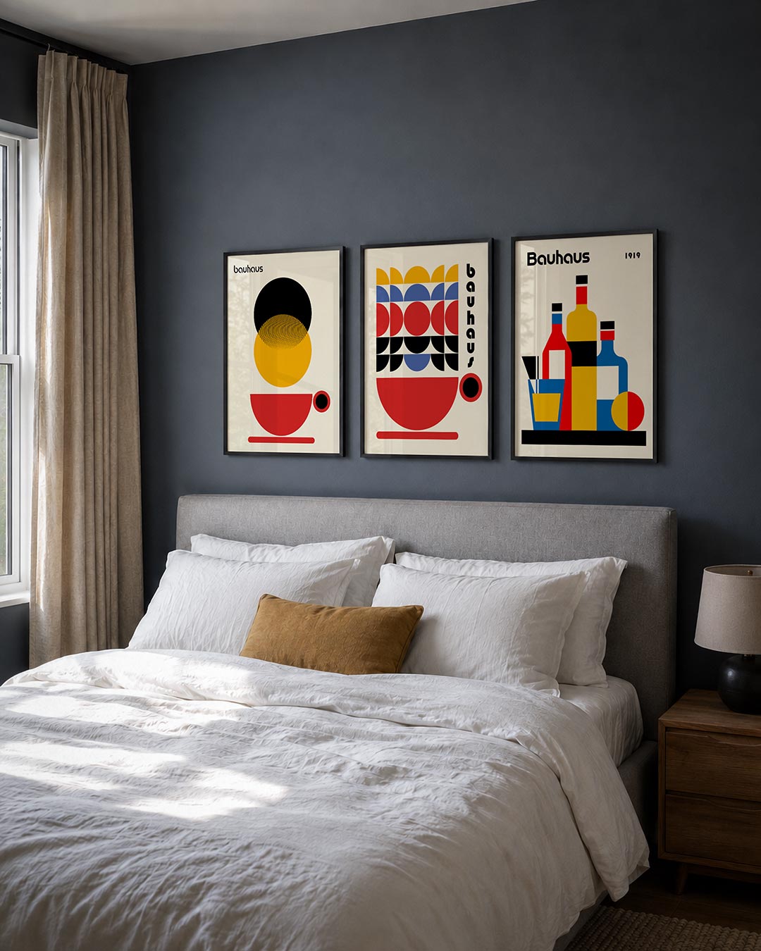 Vormen en vlakkenspel Posterset