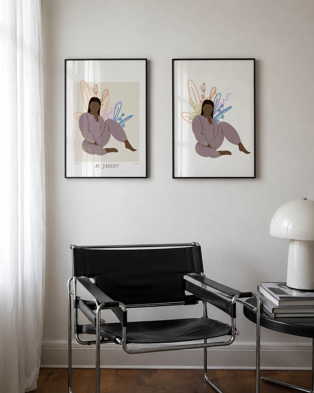 Vorm en kleurenspel Posterset