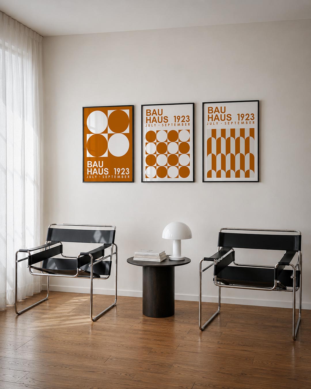 Cirkel en vierkant Posterset