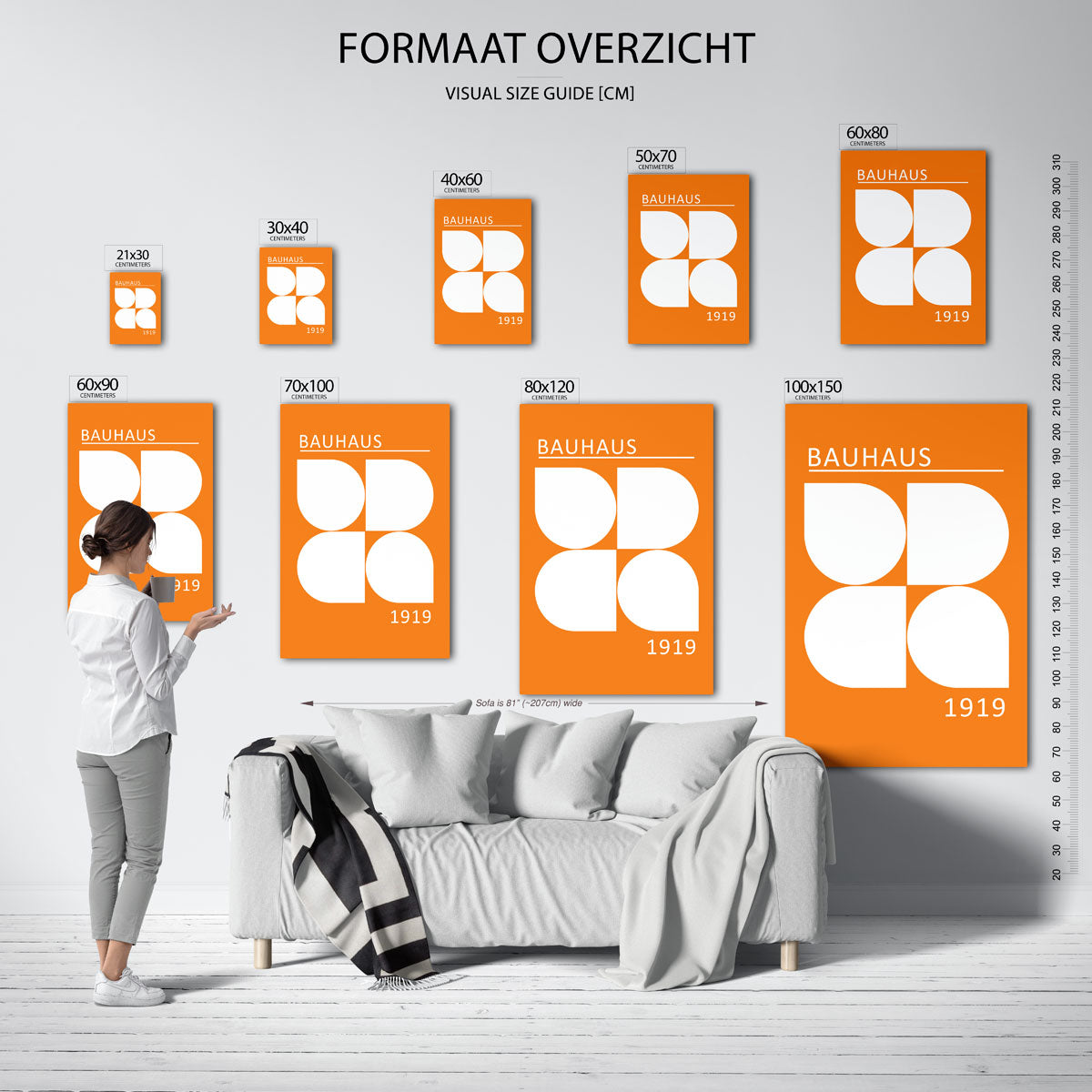 Vormen en vlakken Poster