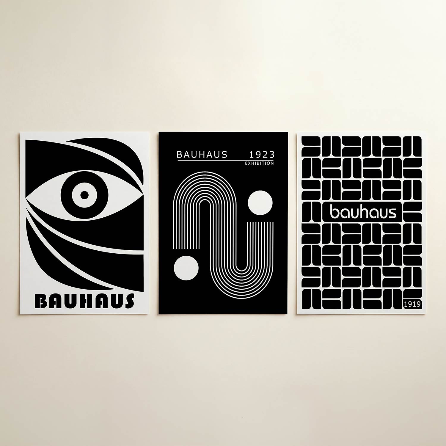 Oog en lijnen Posterset