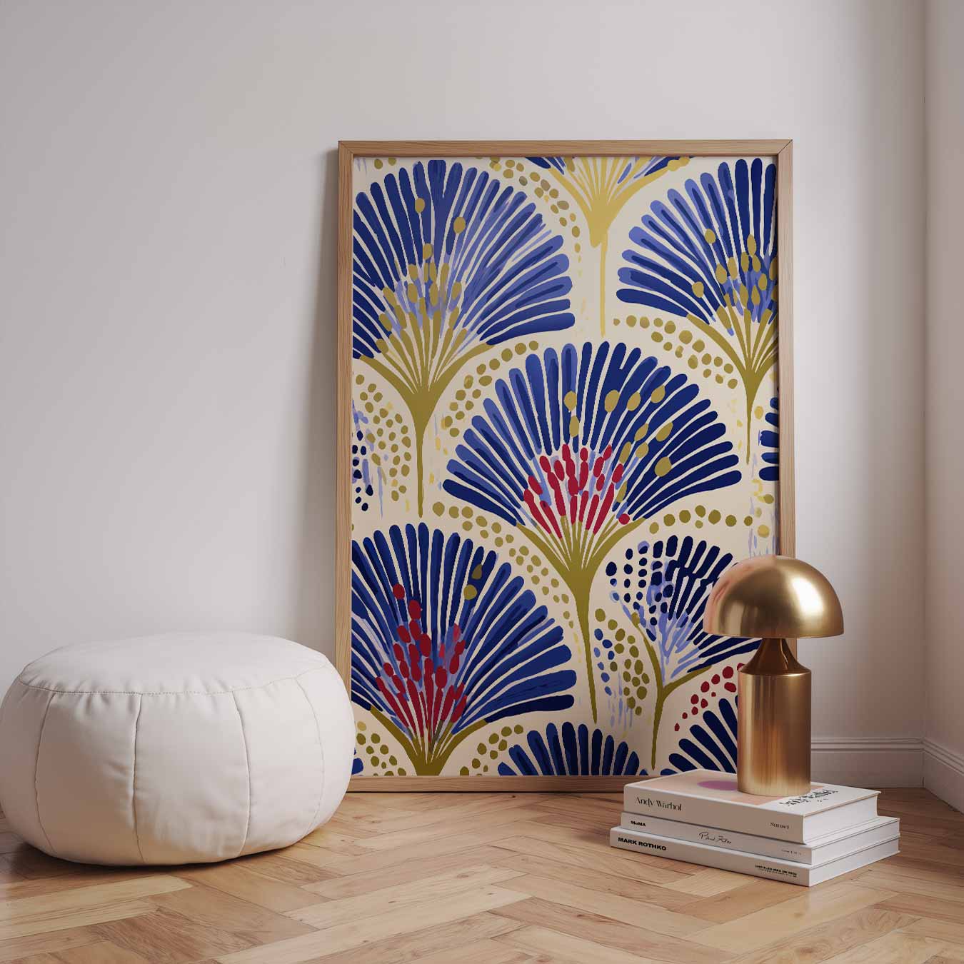 Blikvanger Botanische Poster-WallArtistic