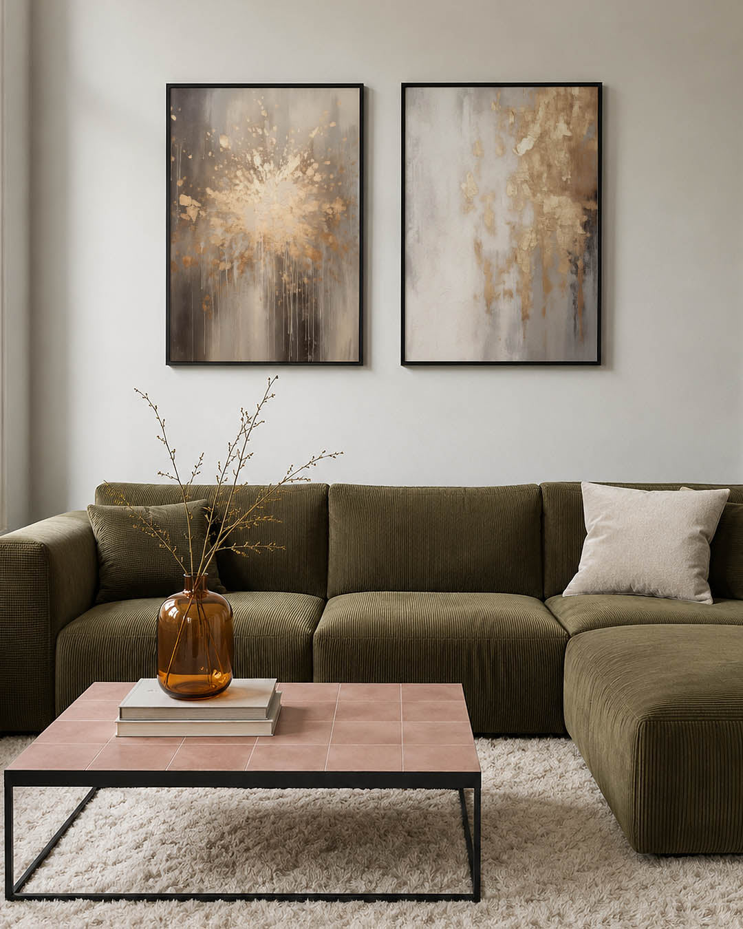 Gouden spatkracht Posterset
