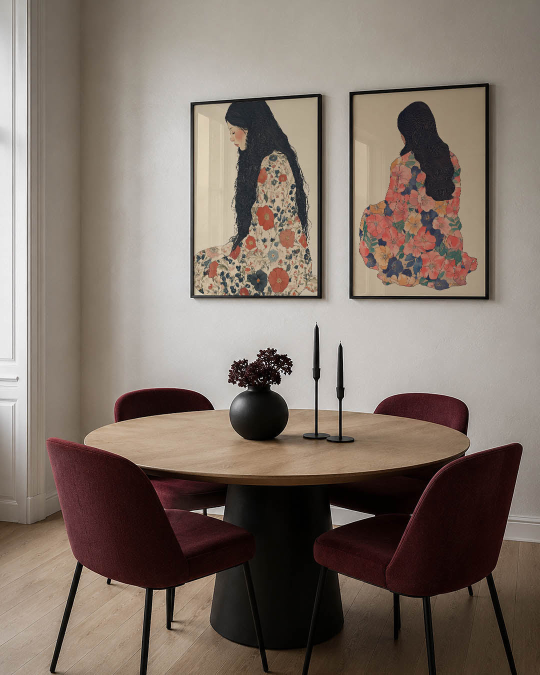 Bloemrijke stilte Posterset