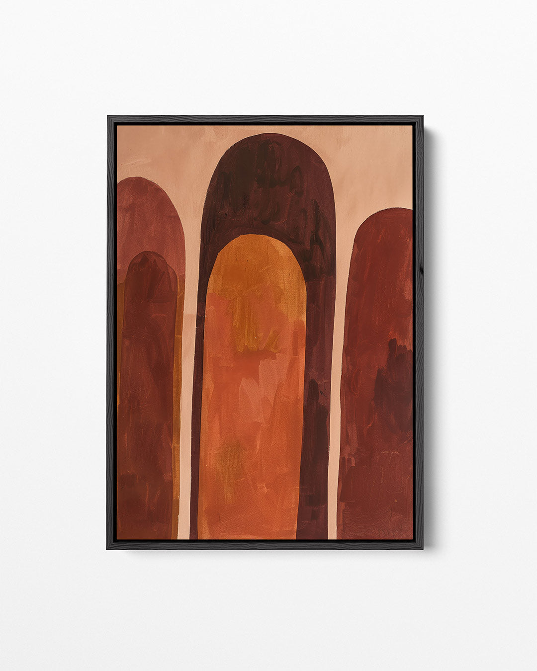 Organische vormen compositie Kunstwerk