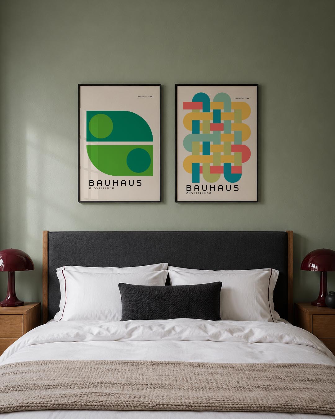 Vormen en kleurvlakken Posterset