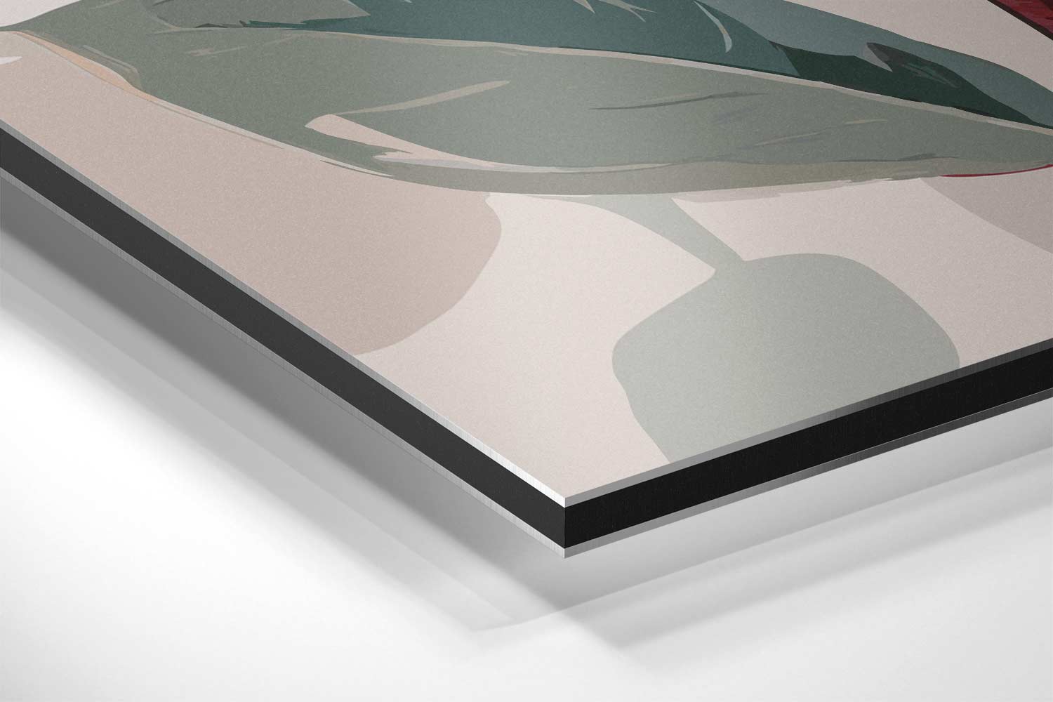Vrolijke Herfstbladeren Kunstwerk-canvas-dibond-plexiglas-wanddecoratie-WallArtistic
