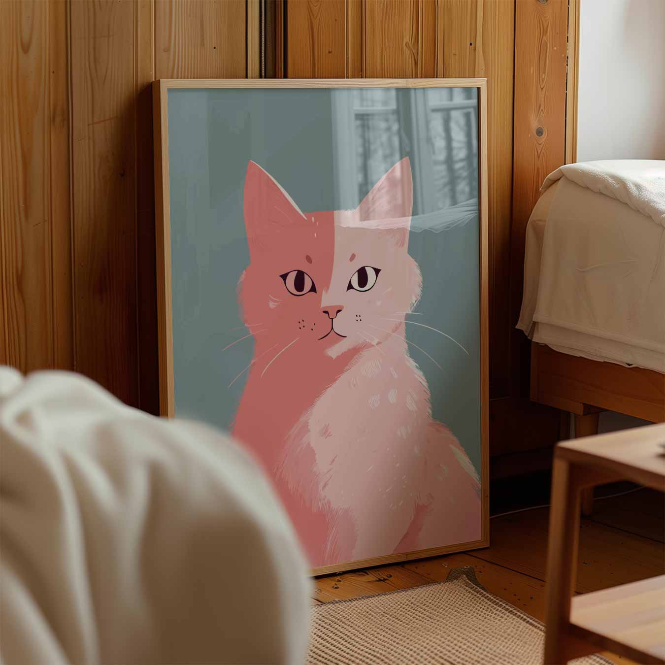 Charmante Kattenposter-WallArtistic