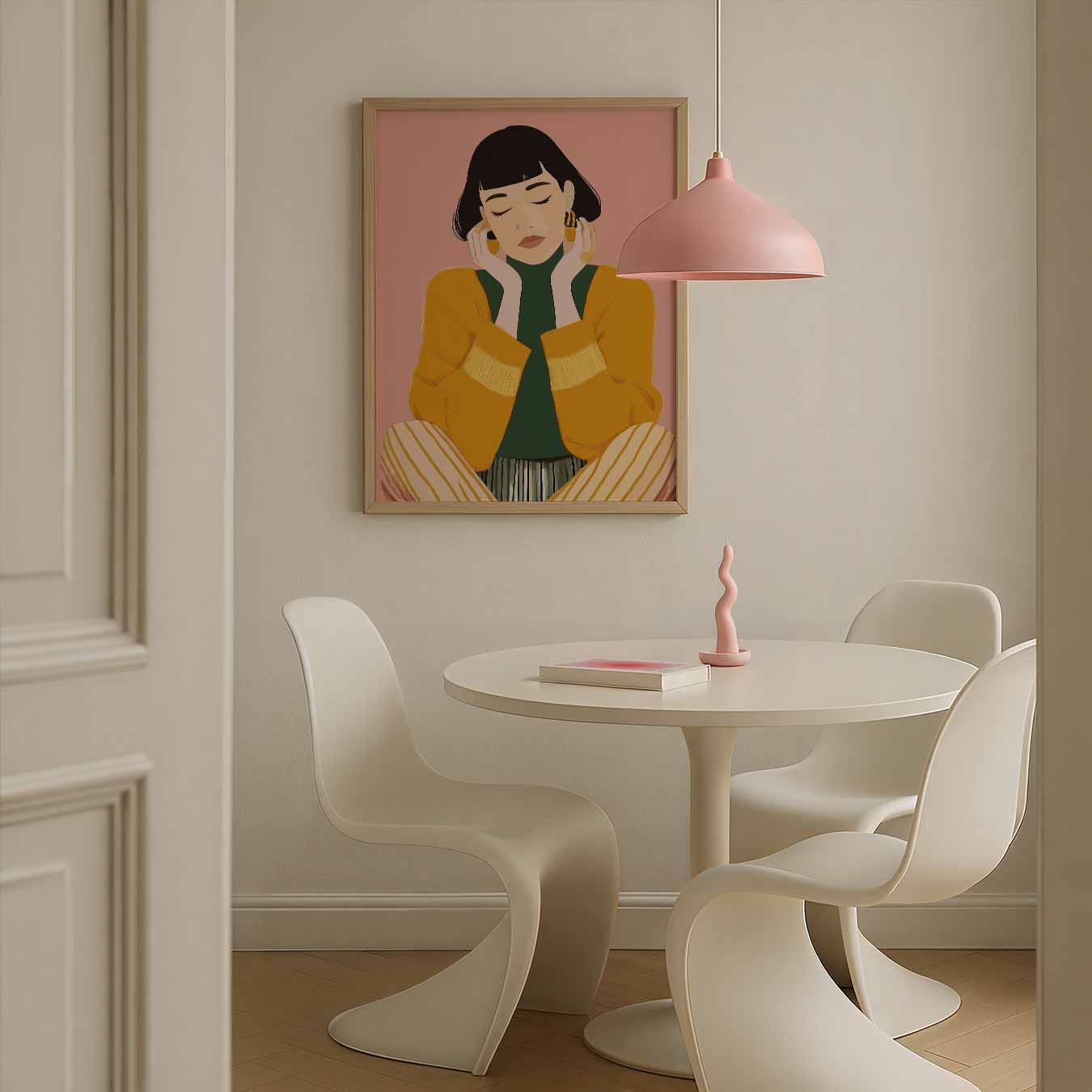 Dromerige Stijlicoon Poster-WallArtistic