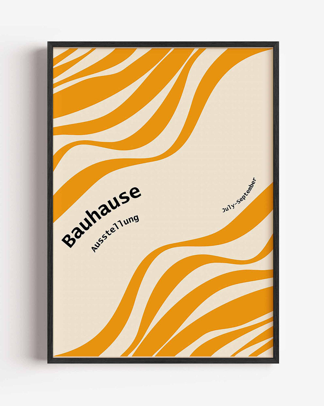 Golvend lijnenspel Poster
