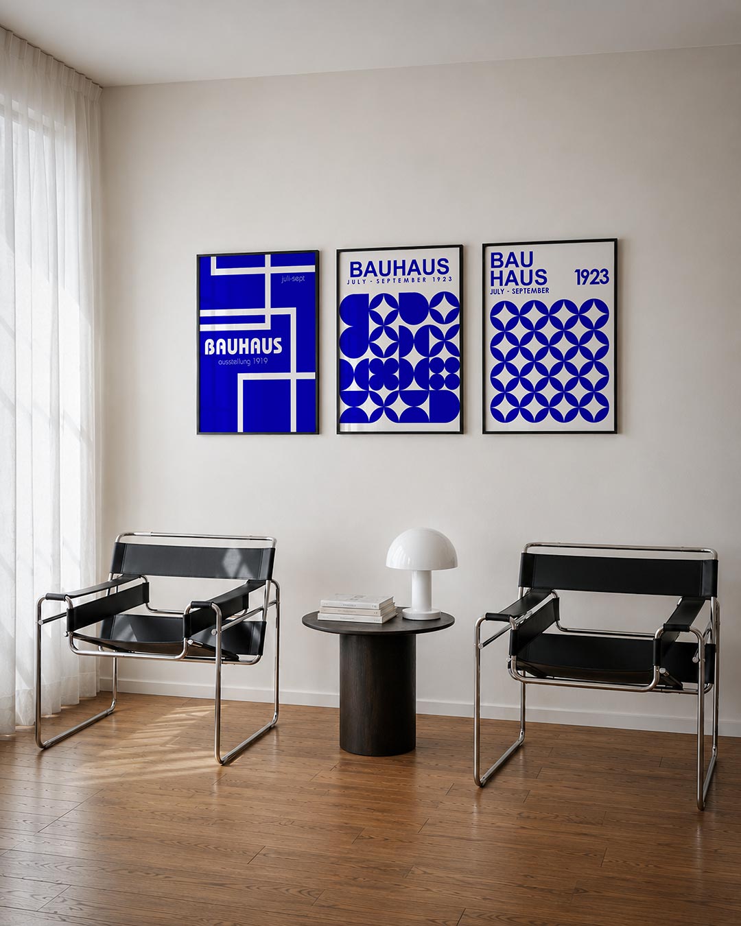 Lijnen en kleurvlakken Posterset