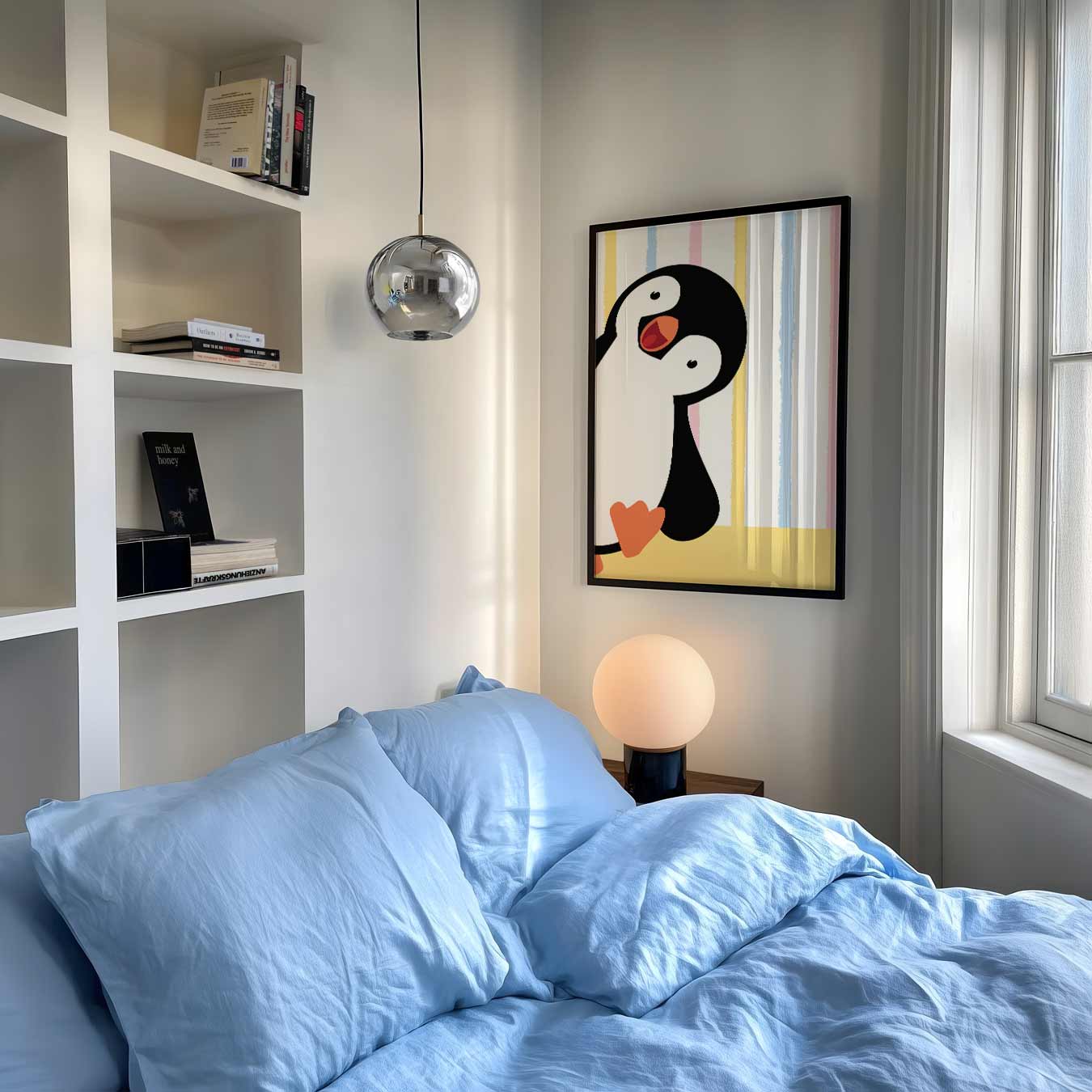 Vrolijke Pinguïn Poster-WallArtistic