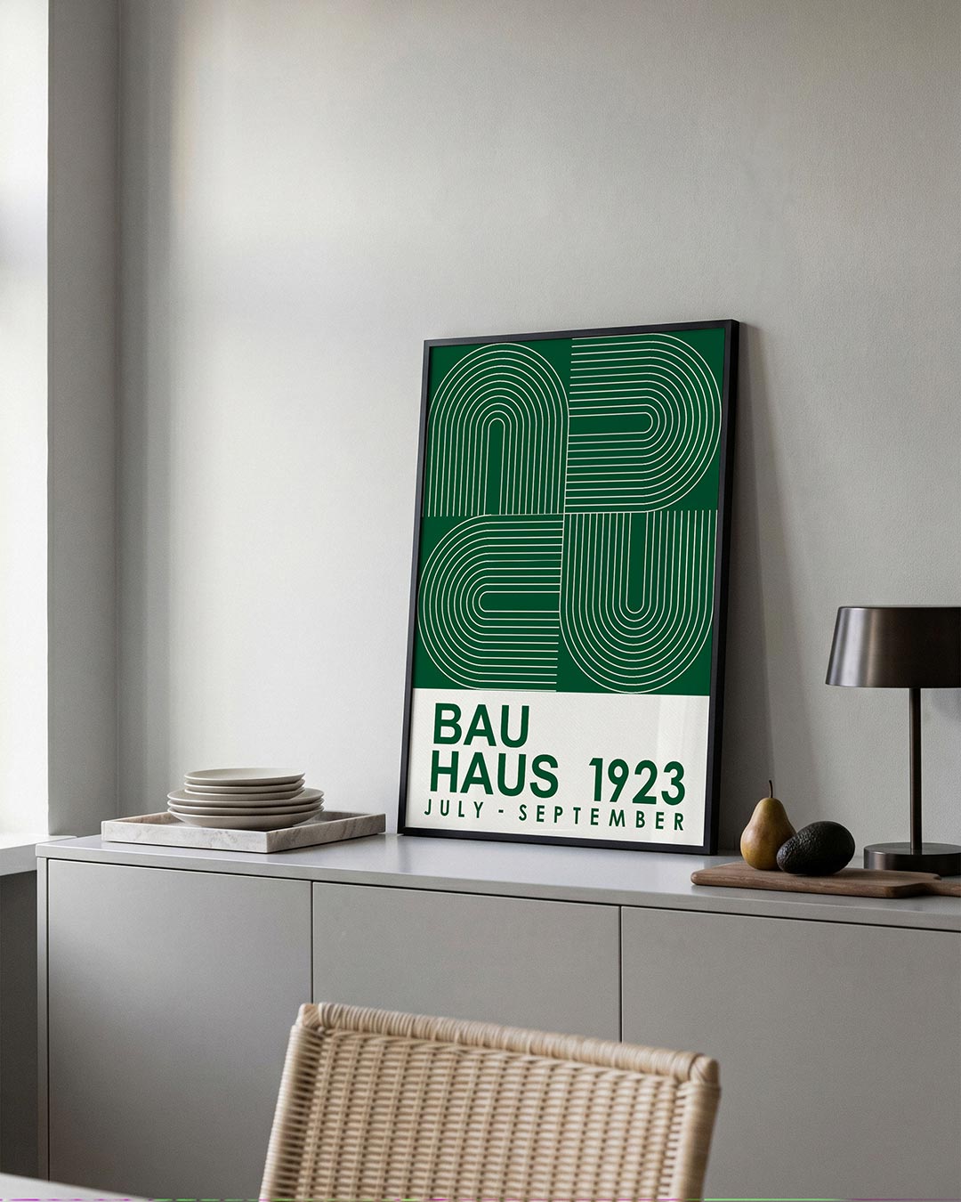 Lijnen en vlakken Poster