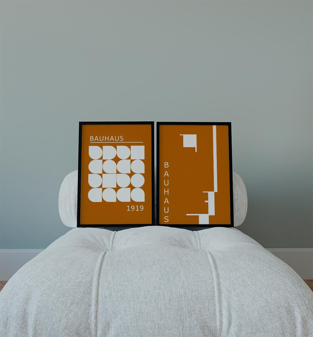 Vormenspel en kleur Posterset