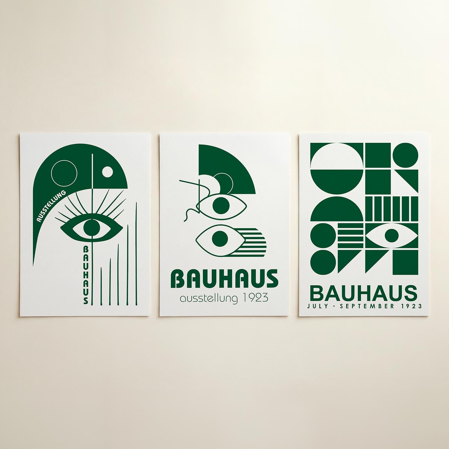 Oog en lijnen Posterset