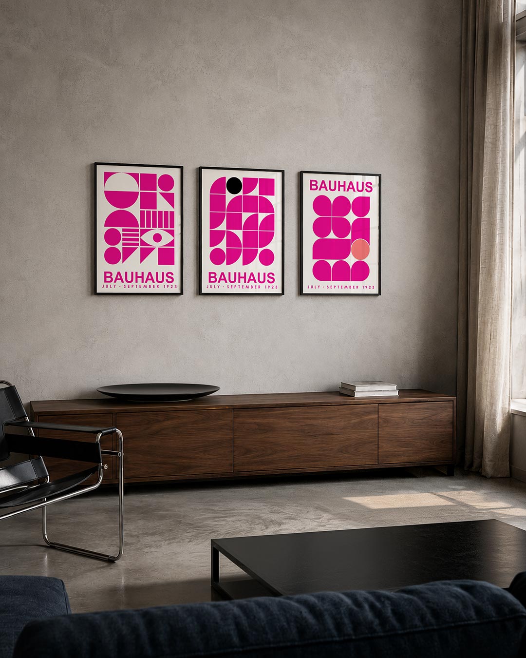 Vormen en vlakken Posterset