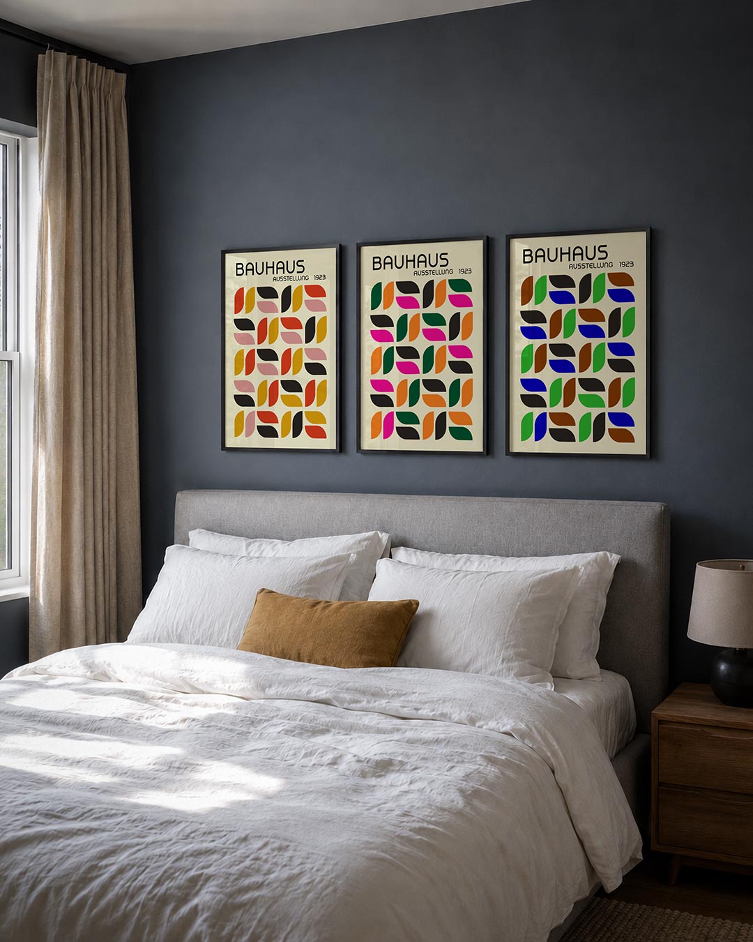 Vorm en kleurenspel Posterset