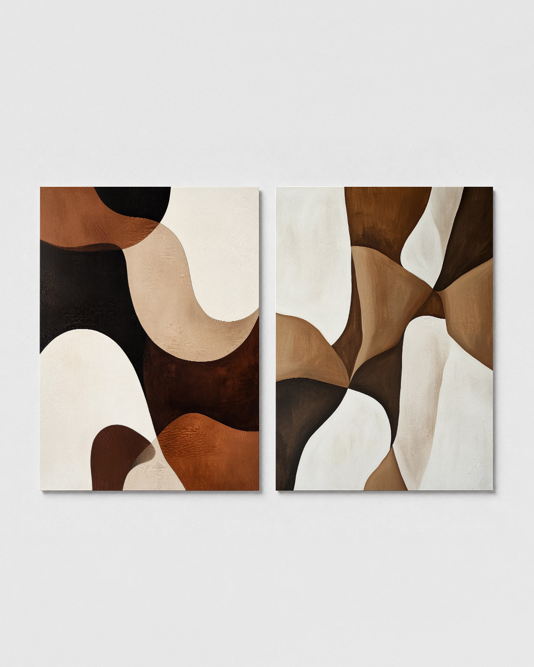 Organische vormen Posterset