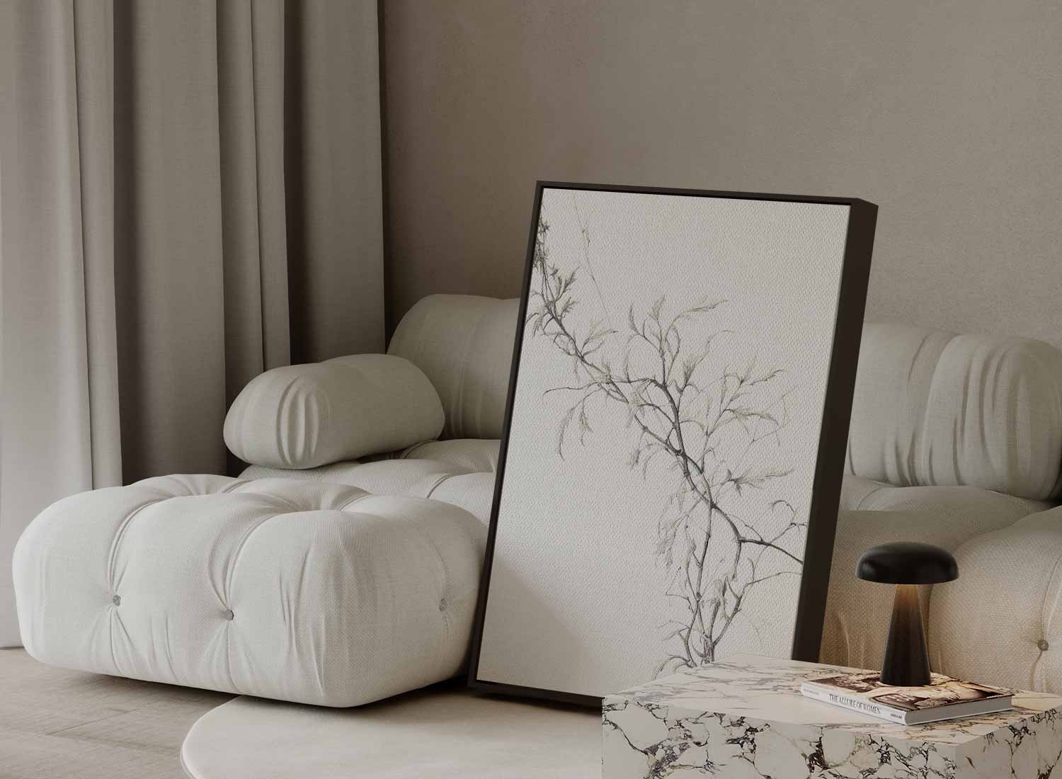 Delicate Dans van Takken Kunstwerk-canvas-dibond-plexiglas-wanddecoratie-WallArtistic