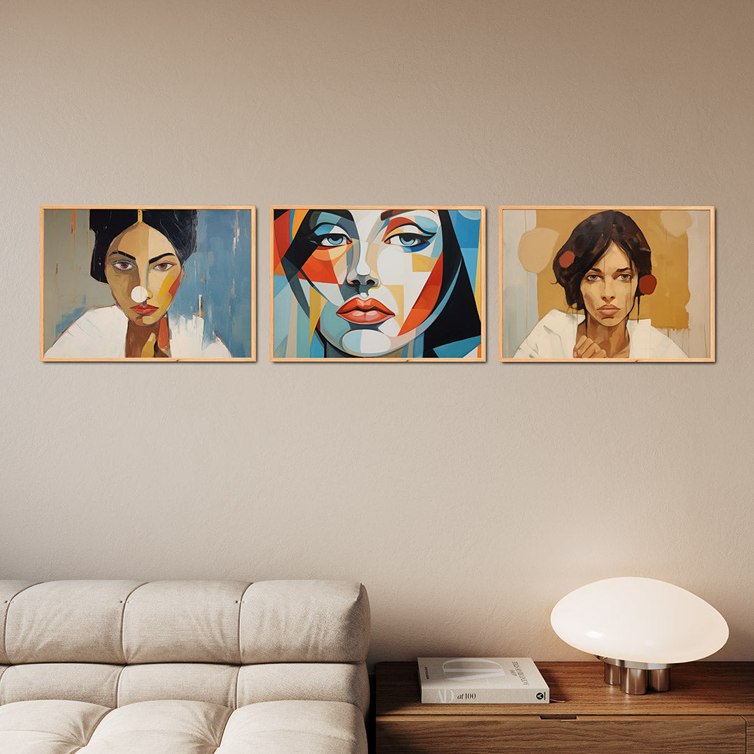 Vorm en kleur Posterset