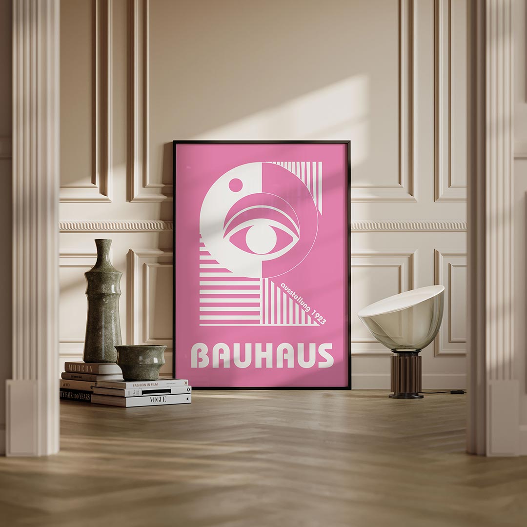 Oog en lijnen Poster