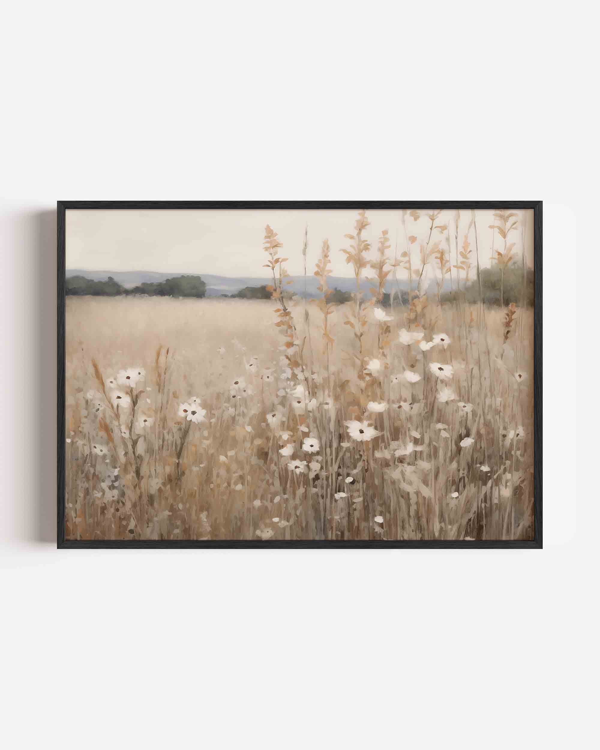 Bloemenveld Poster