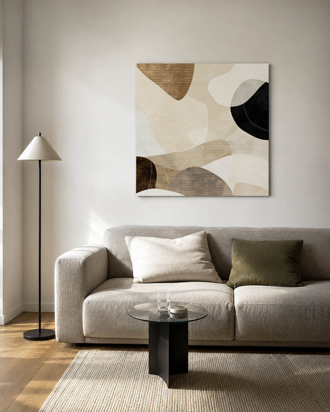 Organische vormen Kunstwerk