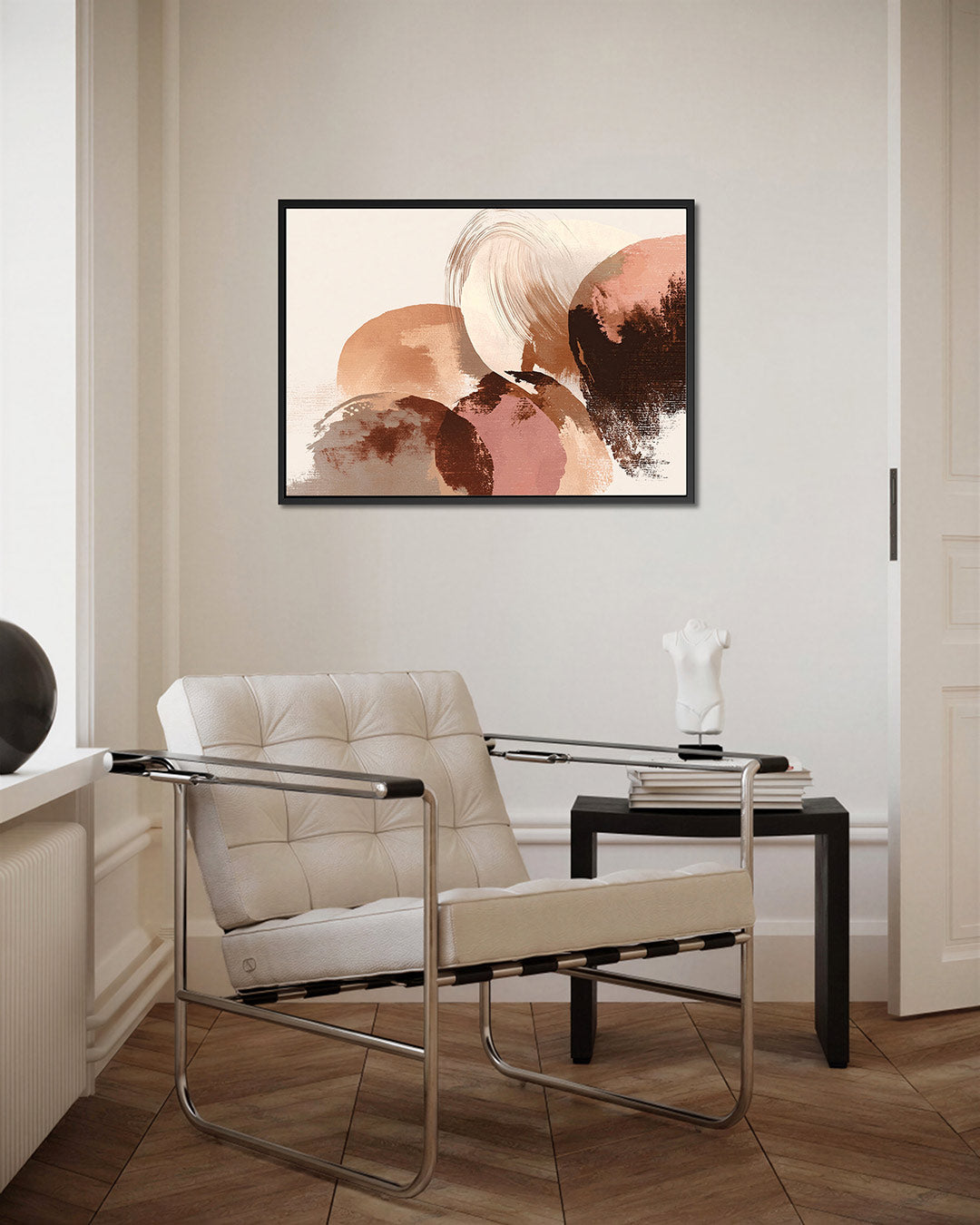 Organische vormen compositie Kunstwerk