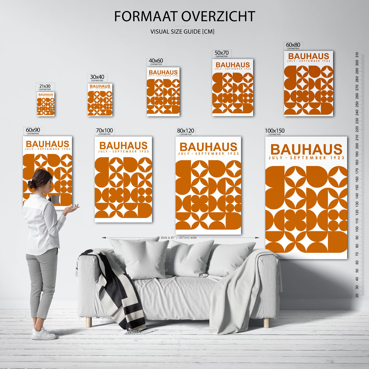 Vormen en vlakken Poster