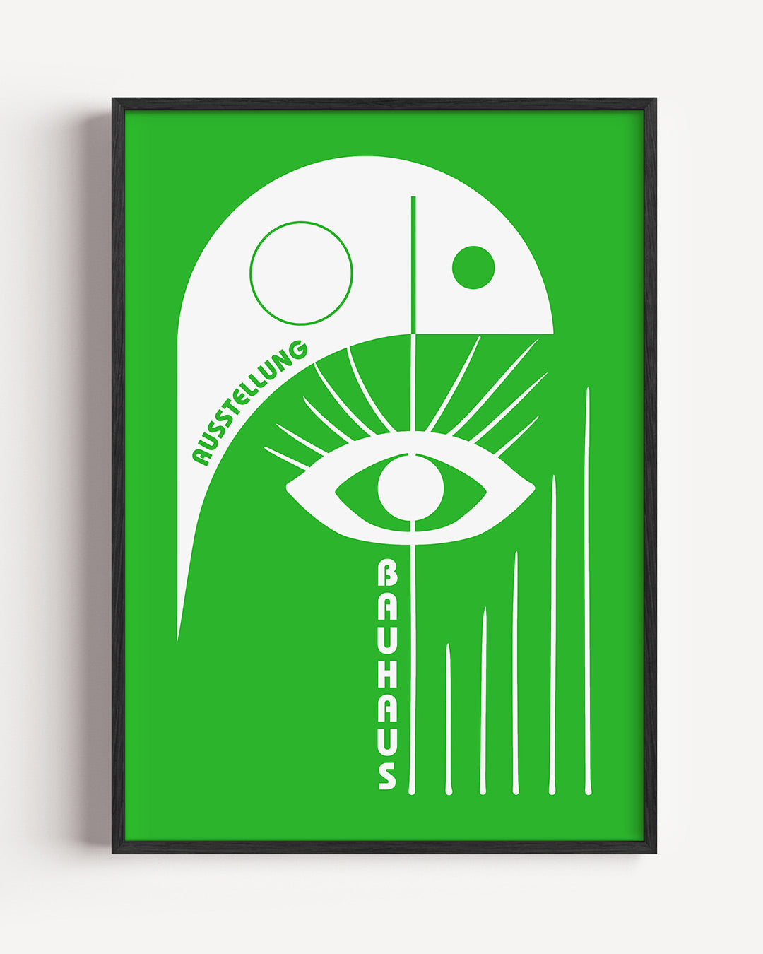 Oog en lijnen Poster
