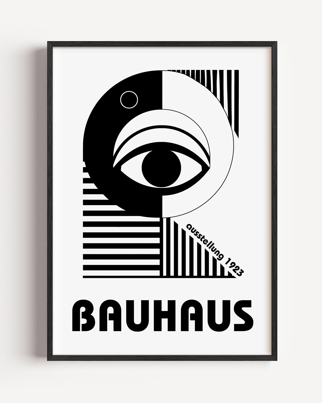 Oog en lijnen Poster
