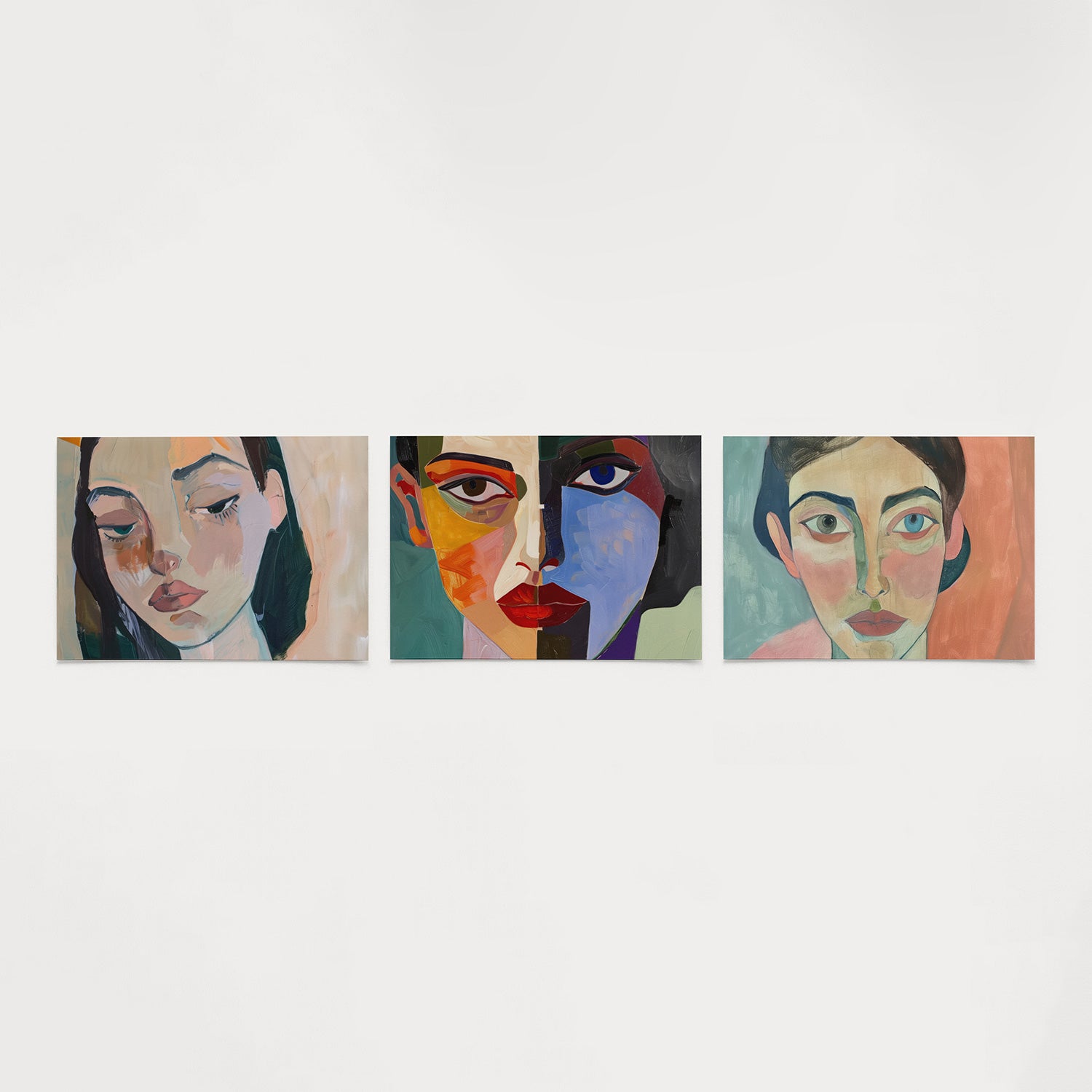 Portretkleuren Posterset