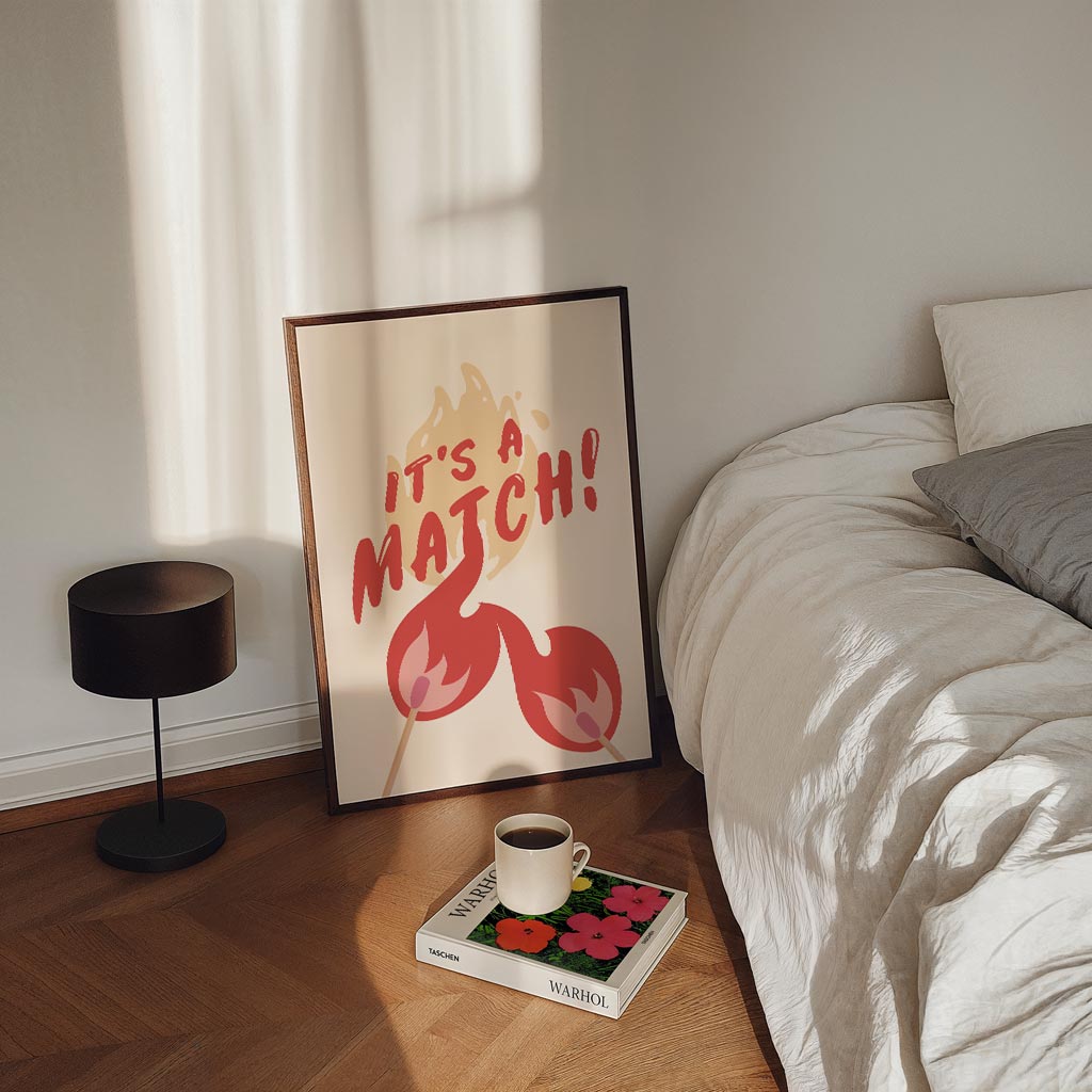 It's a Match! Poster-WallArtistic