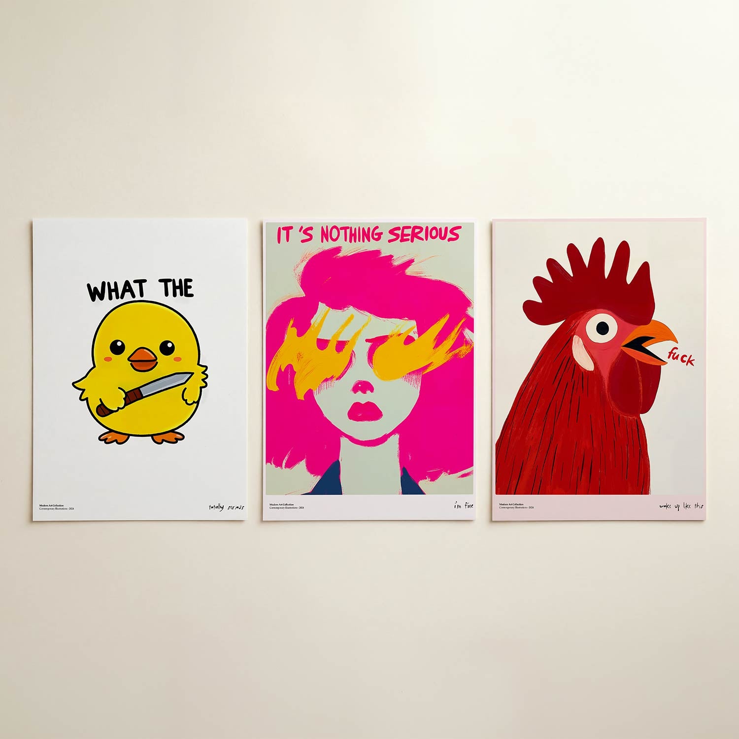 Vrolijke verrassing Posterset