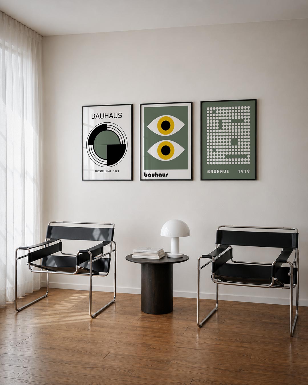 Cirkel en lijnen Posterset