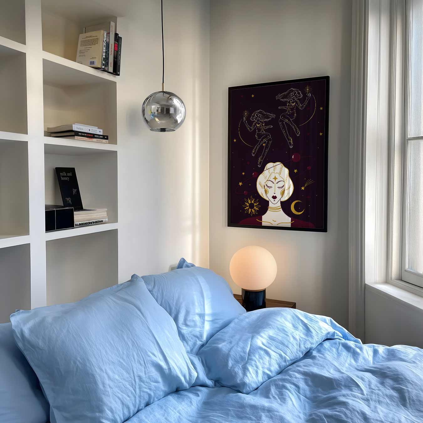 Mystieke Vrouwelijke Kracht Poster-WallArtistic