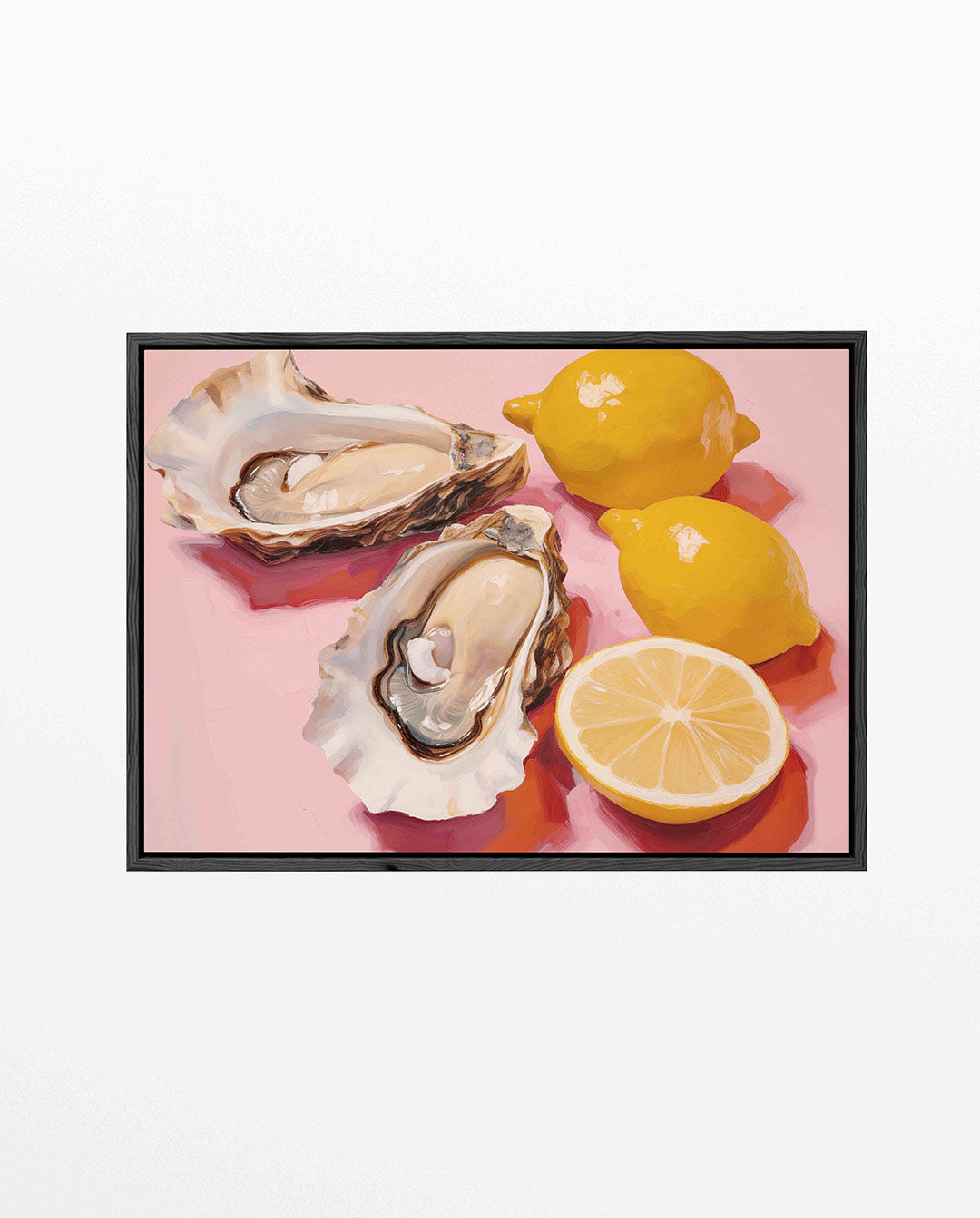 Oesters en citroenen Kunstwerk